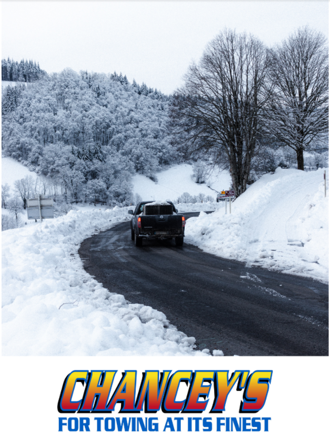 chancey's towing in winter
