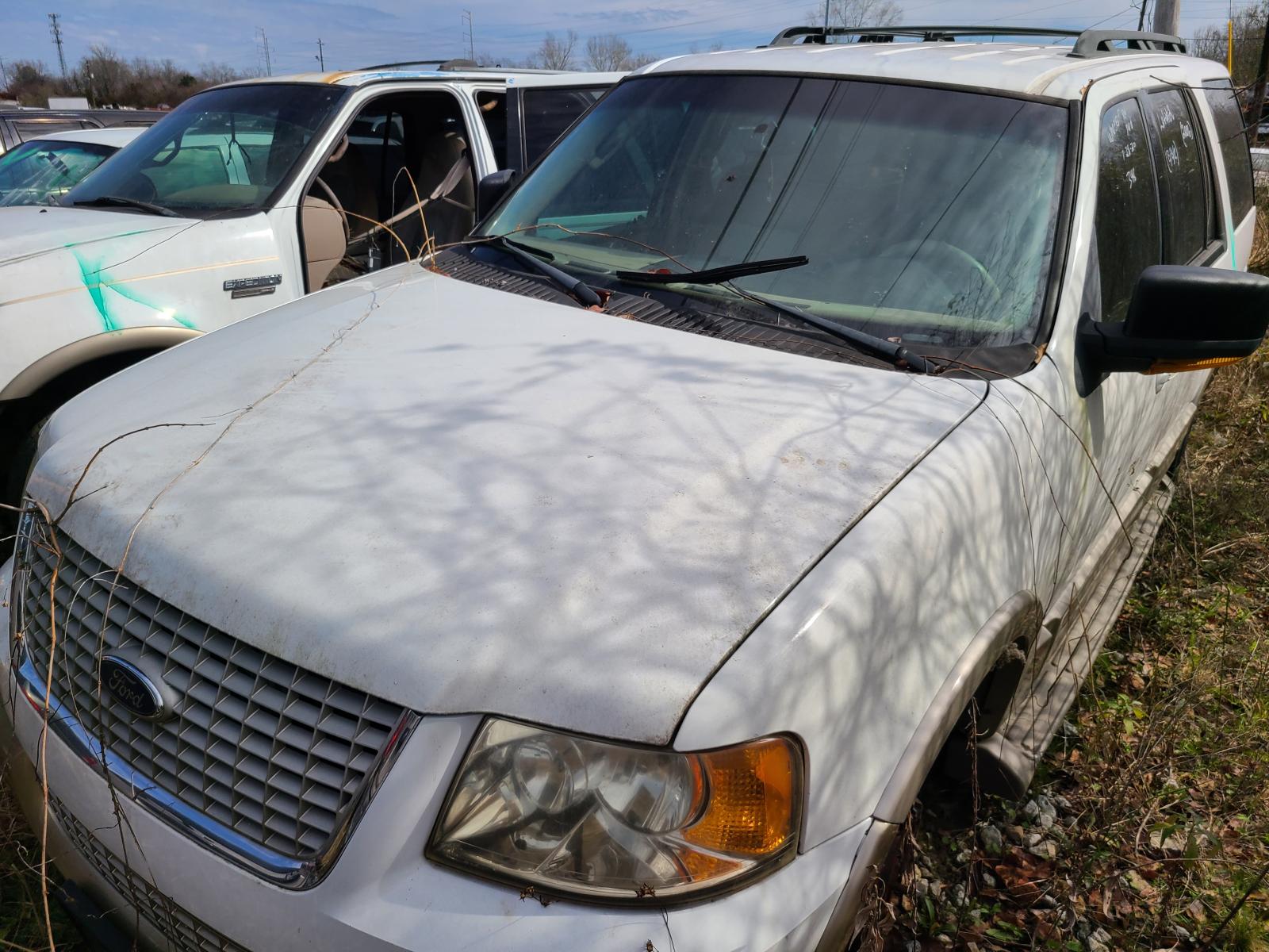 Ford expedition white