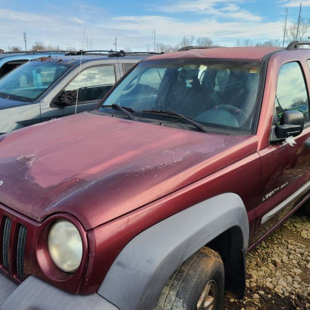red jeep liberty